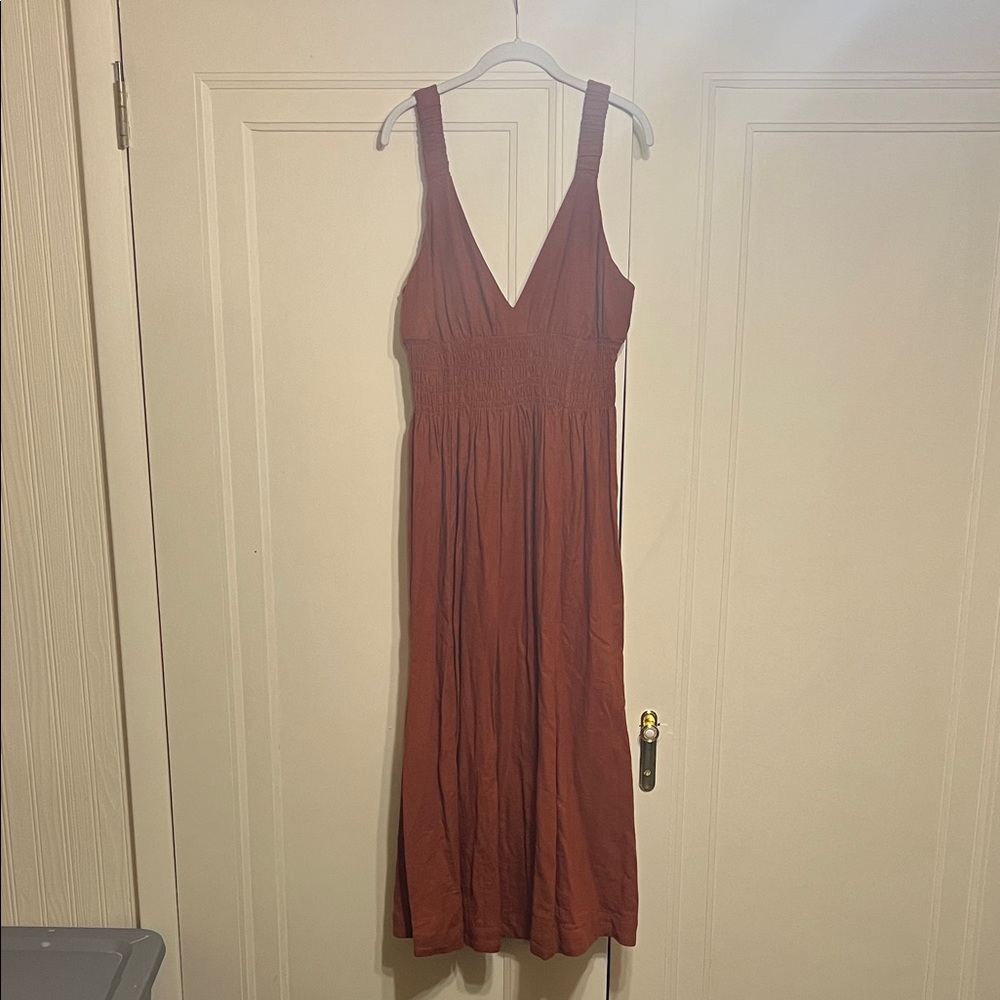 Abercrombie Rust Sleeveless Dress